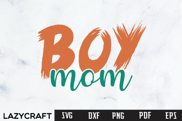 Boy Mom Mama Mother’s Day SVG PNG Design for Crafts and Graphics