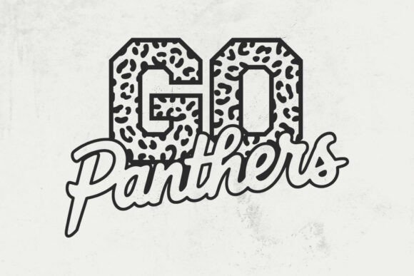 Go Panthers Leopard SVG: A Bold Graphic Design Asset for Crafters
