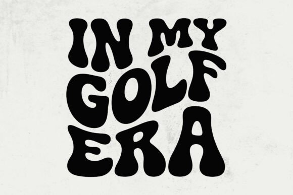In My Golf Era Svg Graphics for Crafts and Creative Branding
