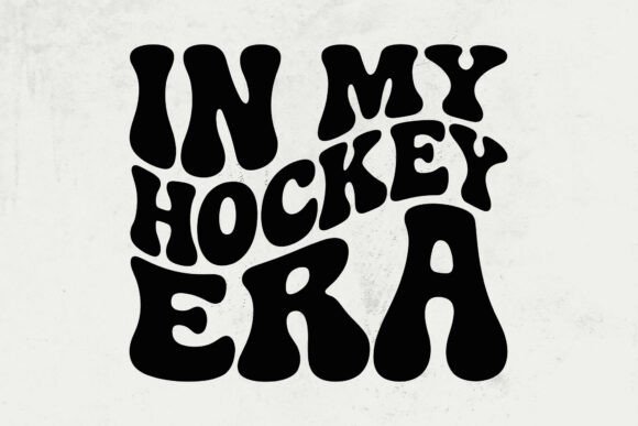 In My Hockey Era SVG: A Graphic Design Asset for Crafters