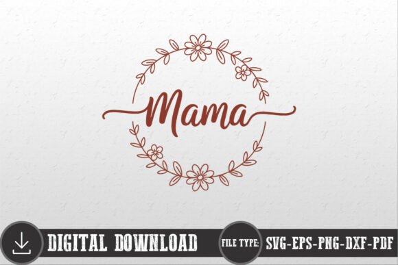 Mama Mom Wreath Mother’s Day Shirt SVG Review for Real Projects