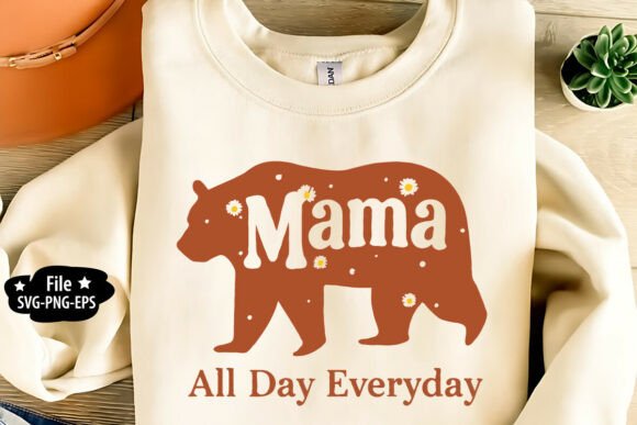 Mother’s Day T-Shirt Design SVG PNG EPS: A Heartfelt Graphic for Crafts & Branding