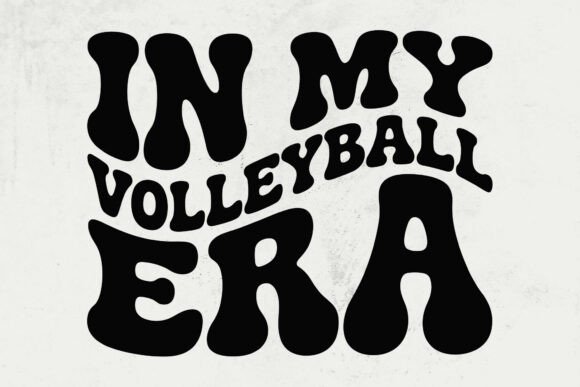 N My Volleyball Era SVG & PNG for Crafts and Graphics