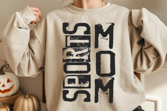 Sports Mom Typography Design: A Powerful Graphic Asset for Local Branding